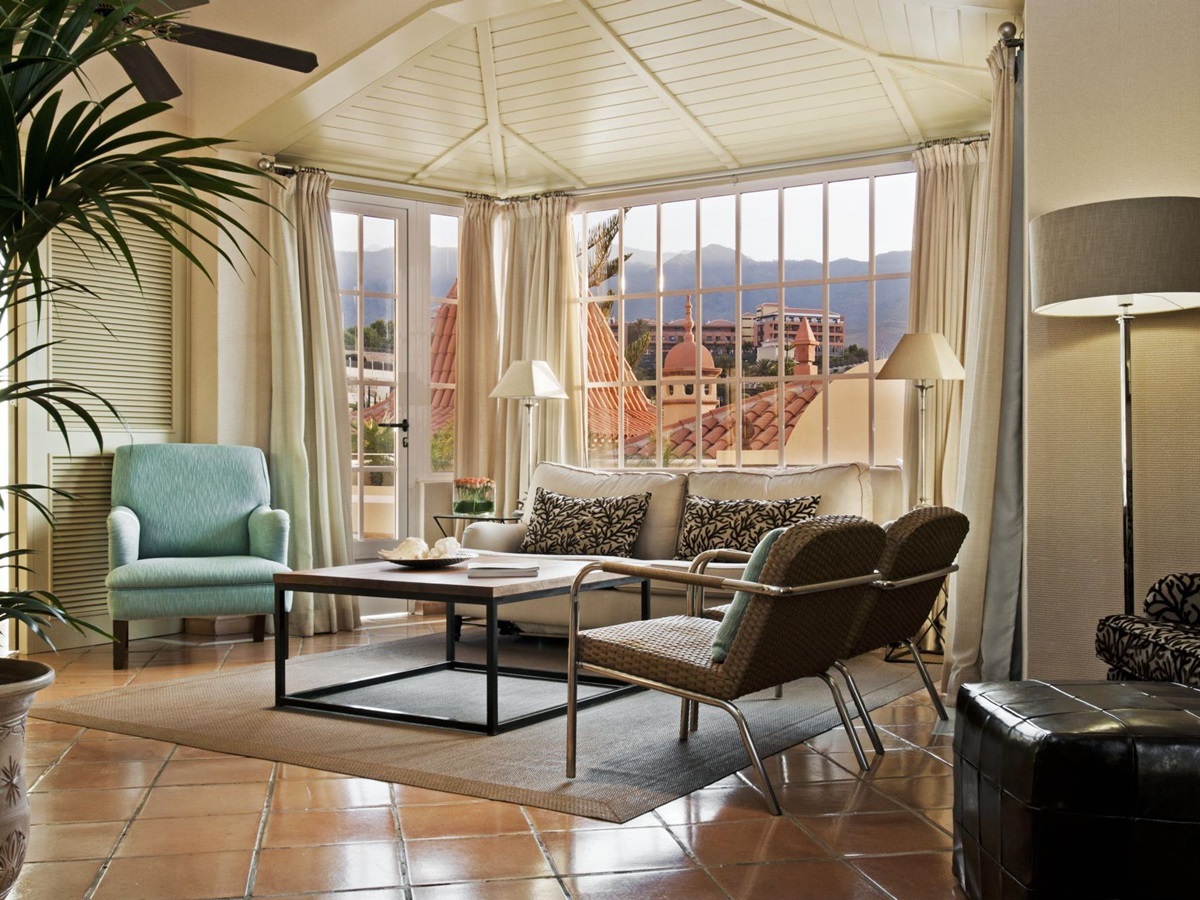 living area in a family room at Gran Hotel Bahia Del Duque in the Canaries, Spain