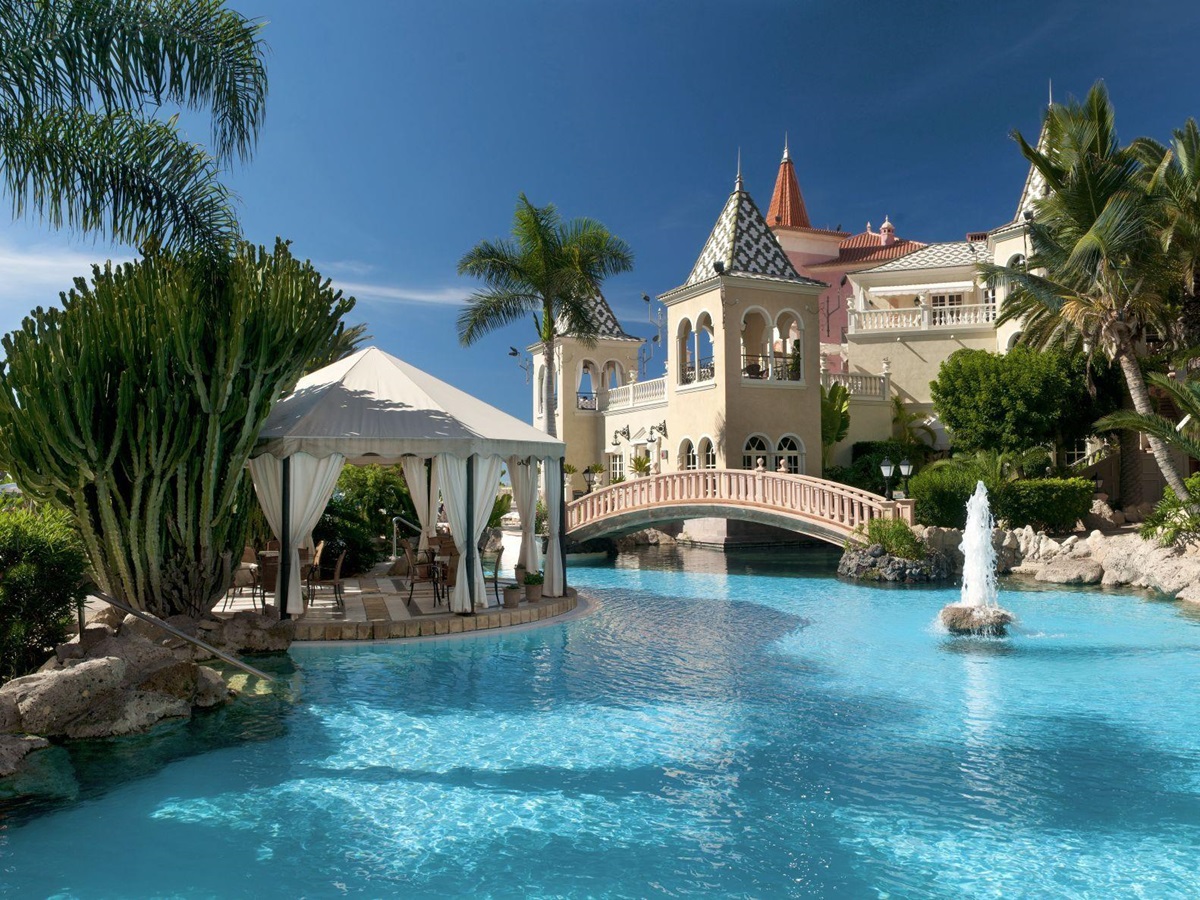 swimming pool at Gran Hotel Bahia Del Duque in the Canaries, Spain