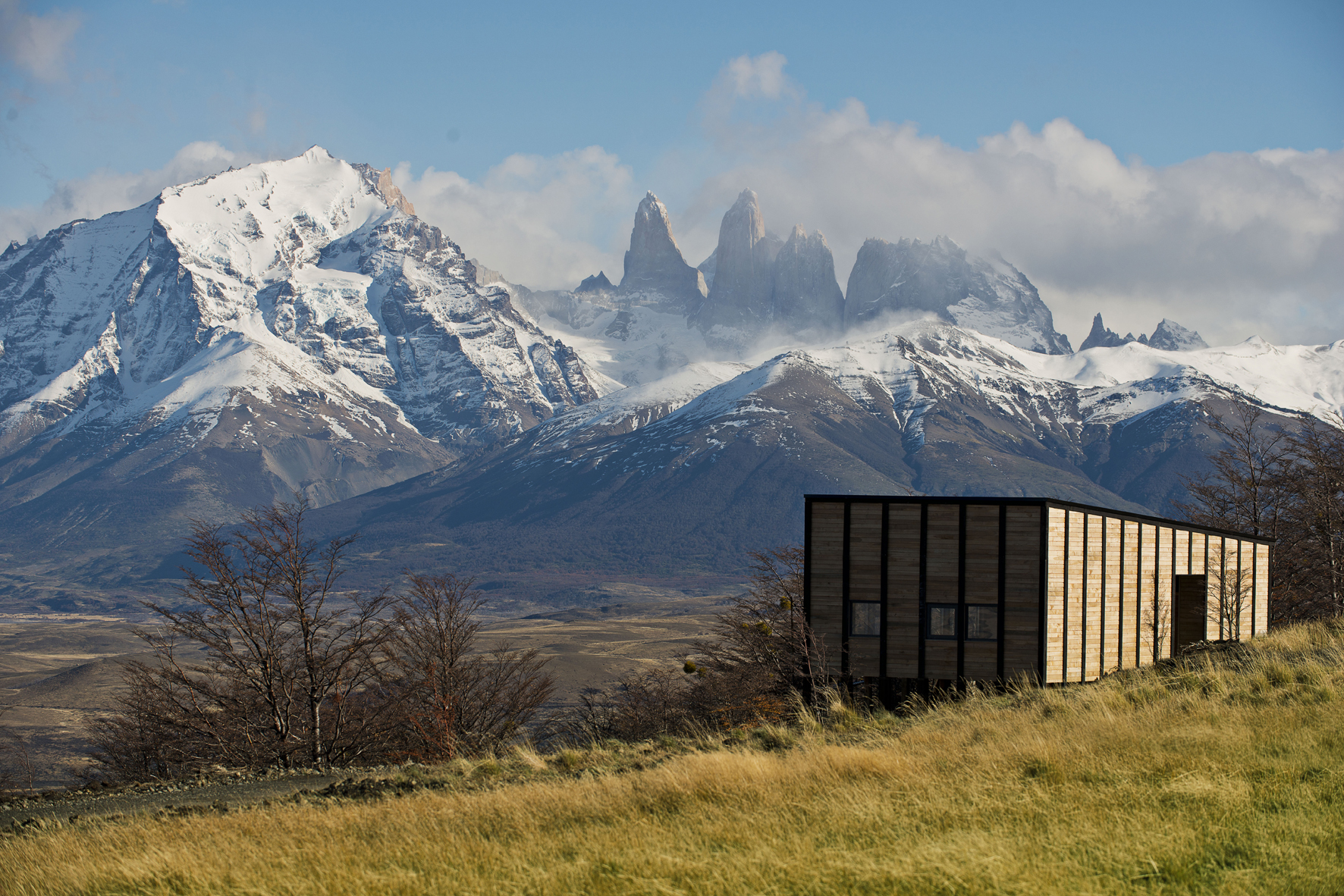 A villa of Awasi Patagonia, Chile