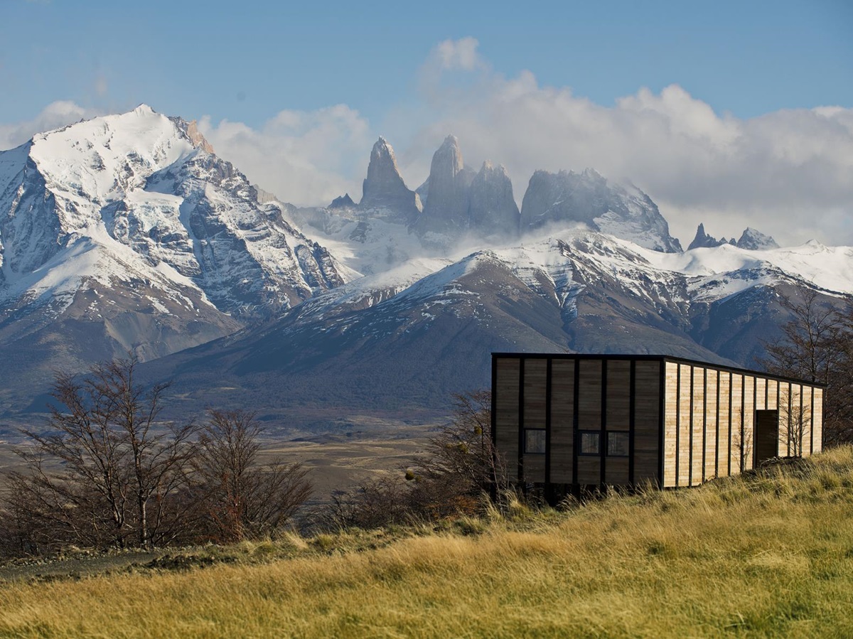 A villa of Awasi Patagonia, Chile