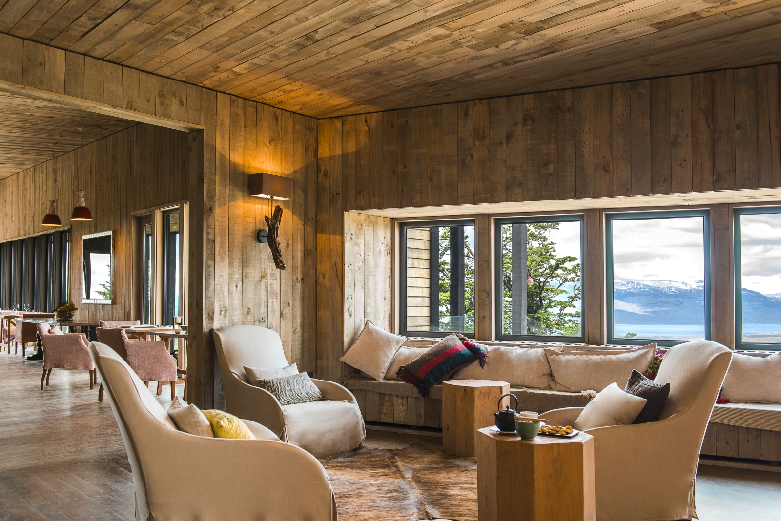 Lounge at Awasi Patagonia