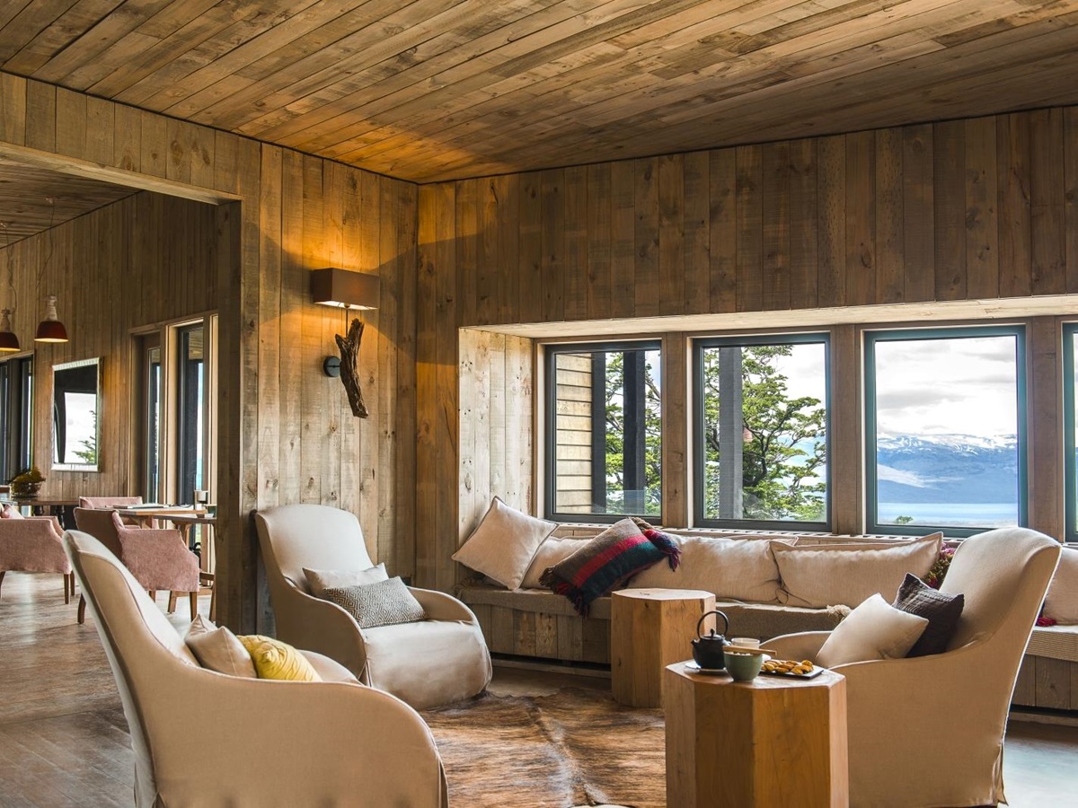 Lounge at Awasi Patagonia