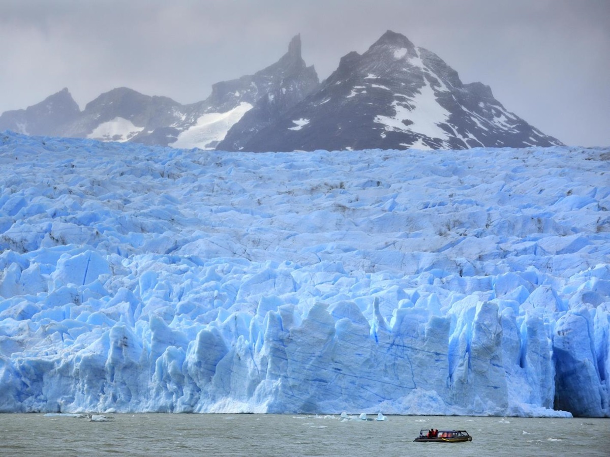 Glacier at Explora Patagonia in Chile