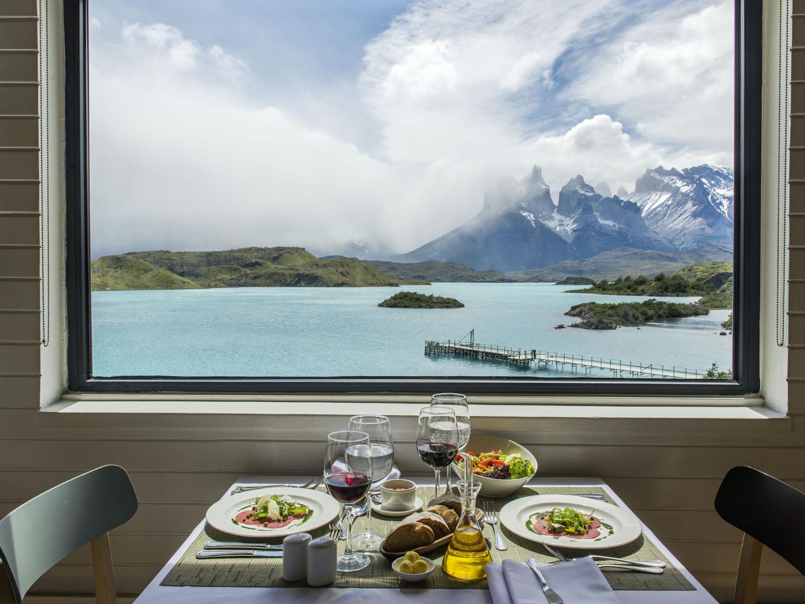 Cuisine at Explora Torres del Paine in Chile's National Park