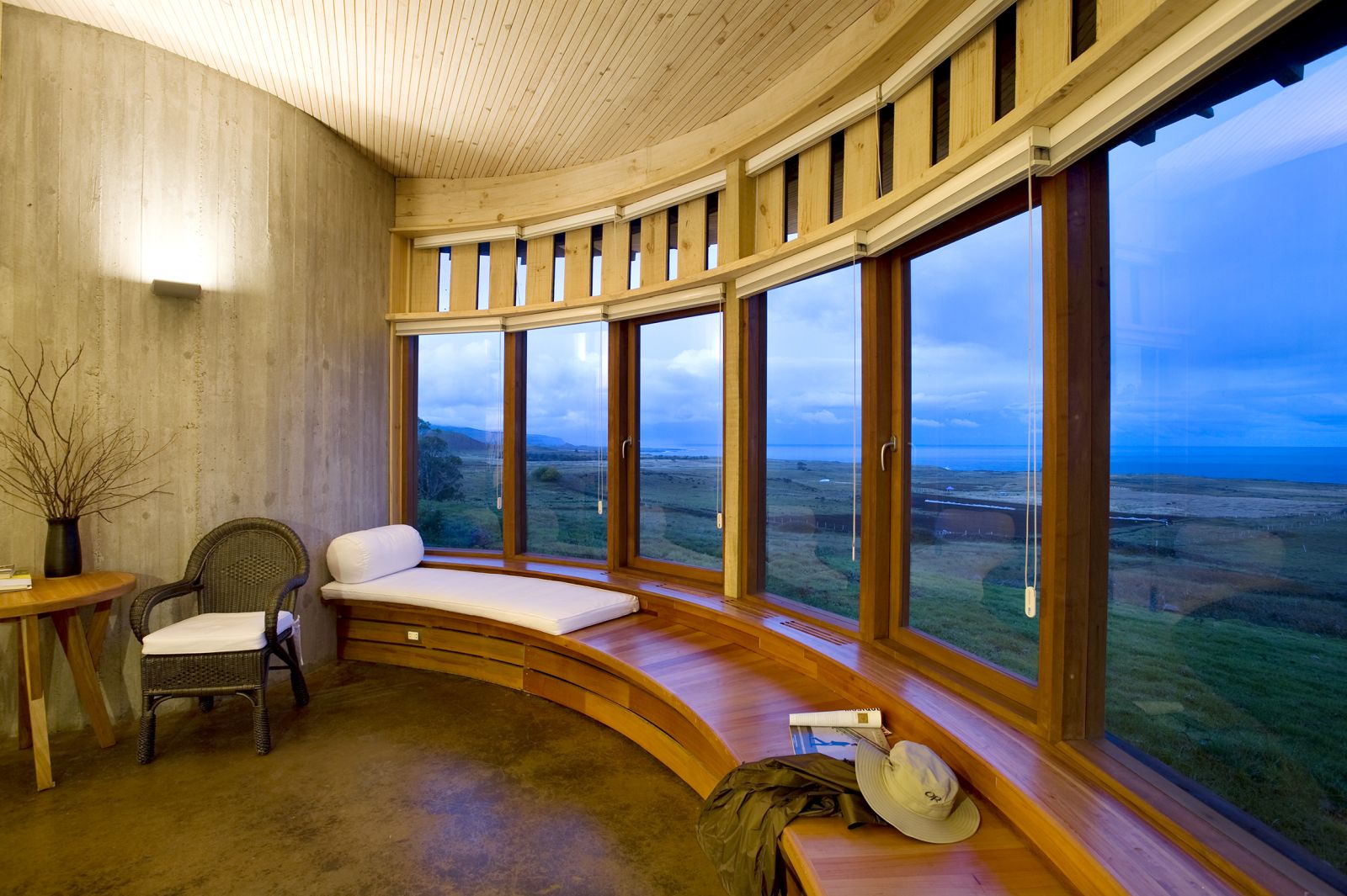 View from the Raa Suite at Explora Rapa Nui on Easter Island