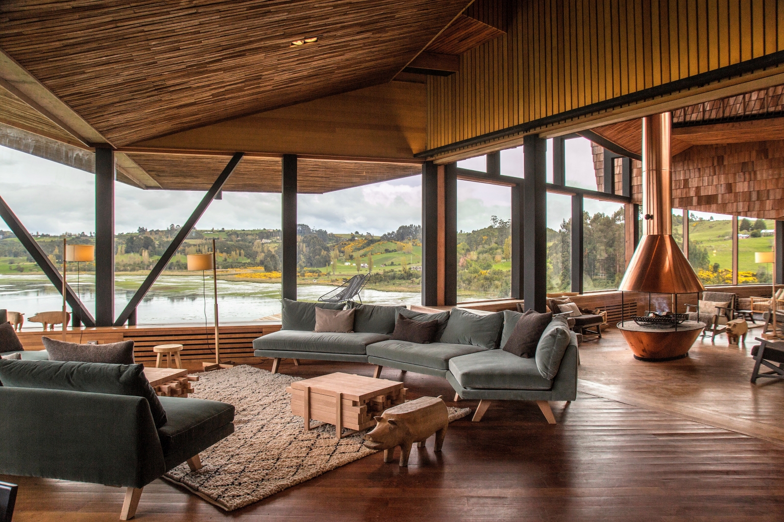 Lounge at Tierra Chiloe