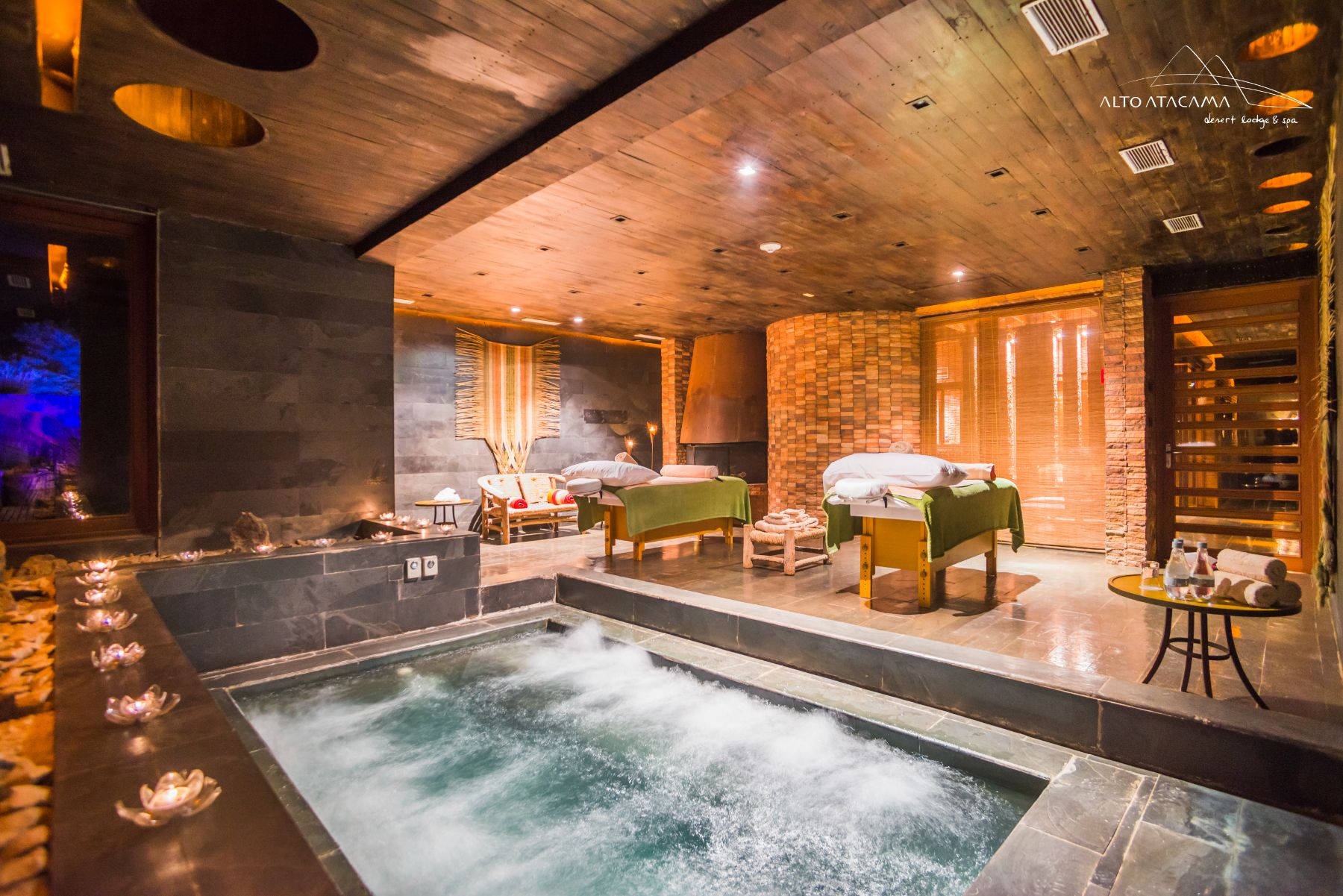 The spa at Nayara Alto Atacama lodge in Chile