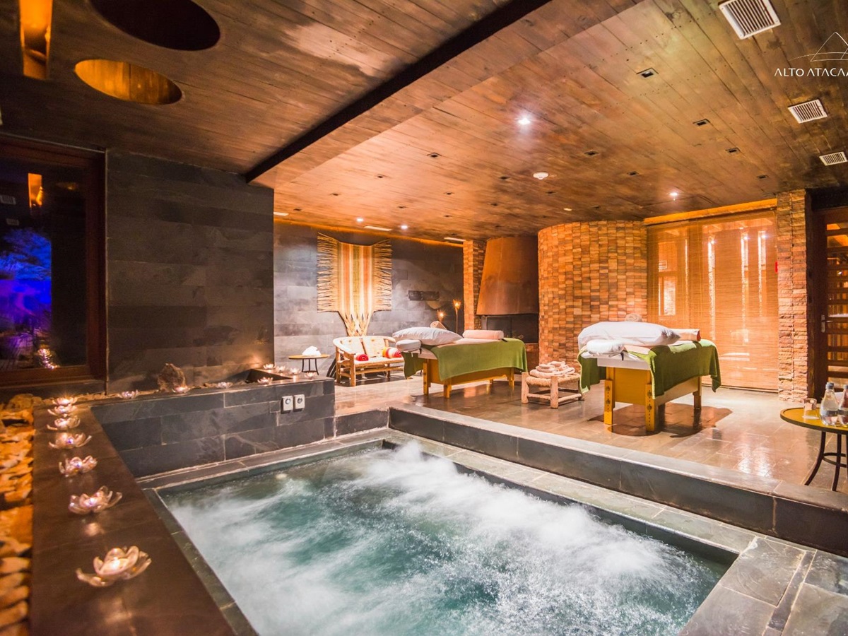 The spa at Nayara Alto Atacama lodge in Chile