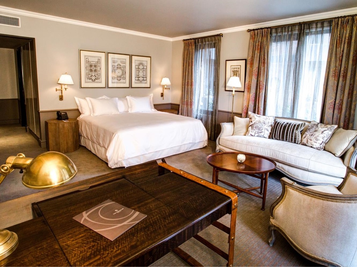 Bedroom at Singular Santiago Lastarria in Chile