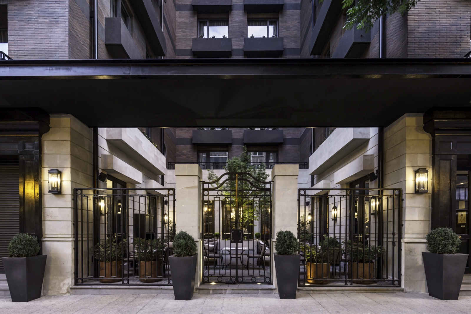 Facade at Singular Santiago Lastarria in Chile