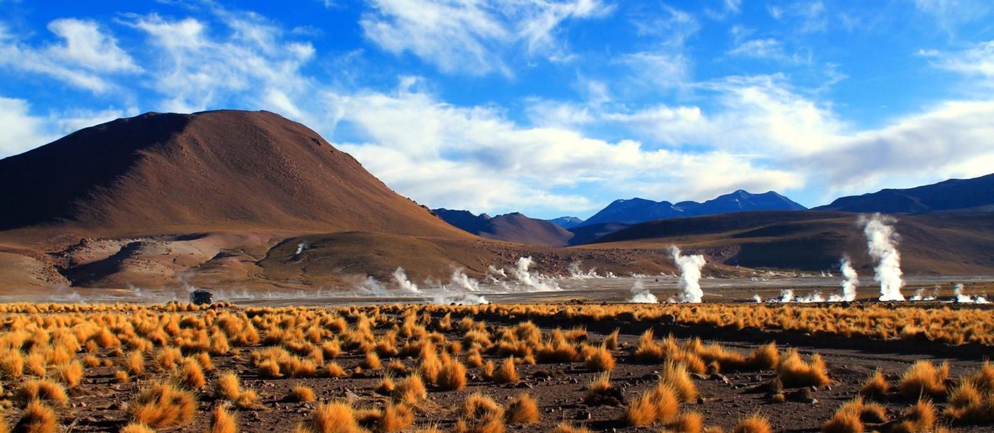 El Tatio geysers in the Atacama Desert in Chile