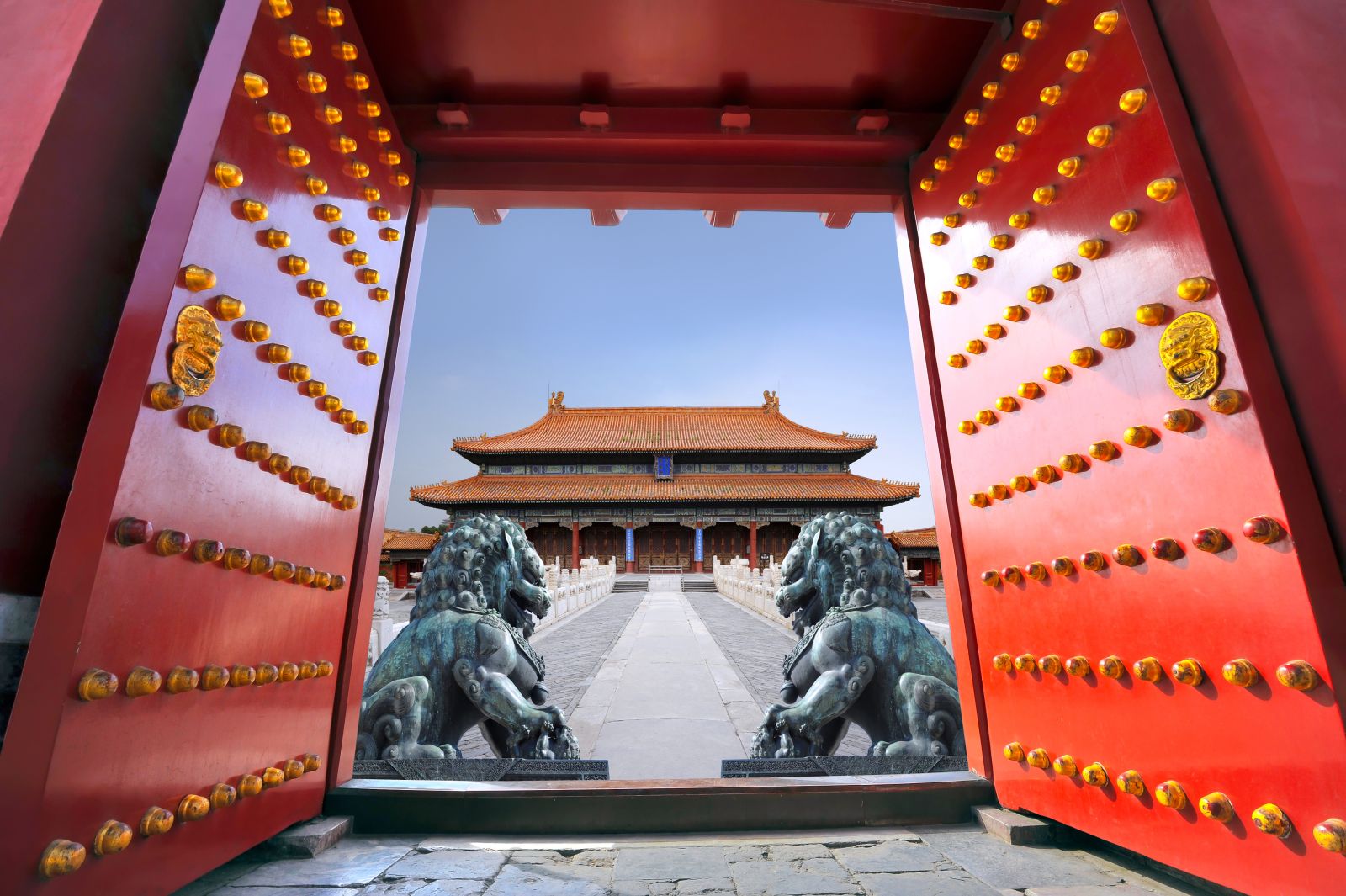 Entrance to the Forbidden City in Beijing, China