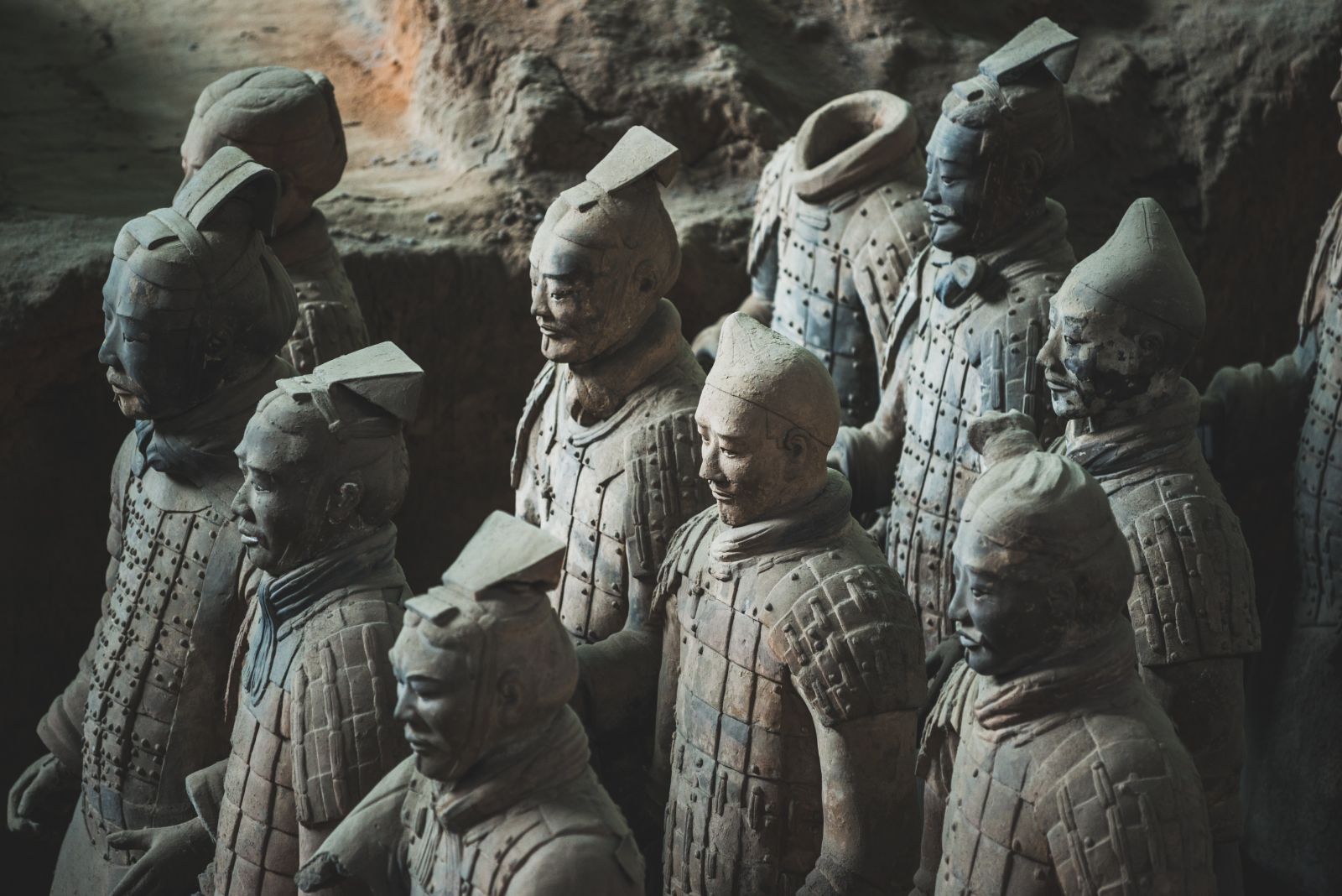 The Terracotta Warriors in Xian, China