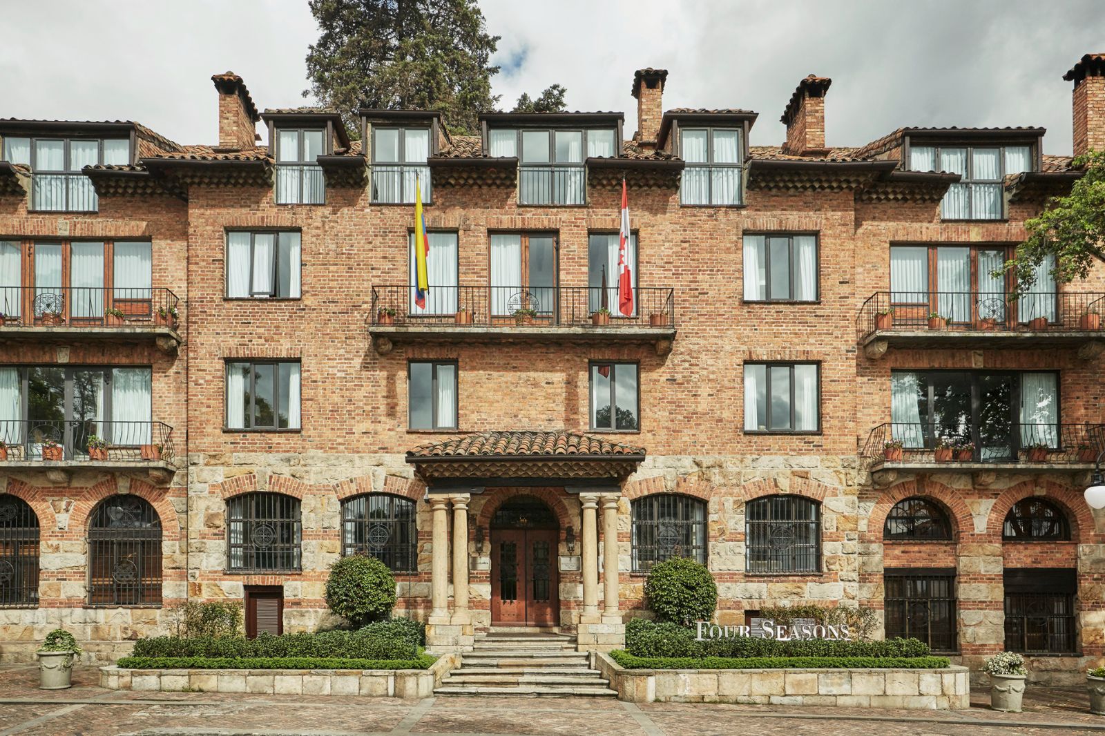 Exterior view of Four Seasons casa Medina in Bogota, Colombia
