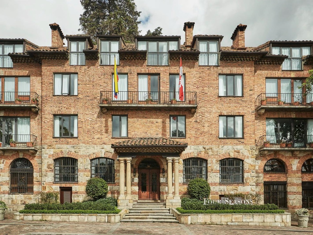 Exterior view of Four Seasons casa Medina in Bogota, Colombia