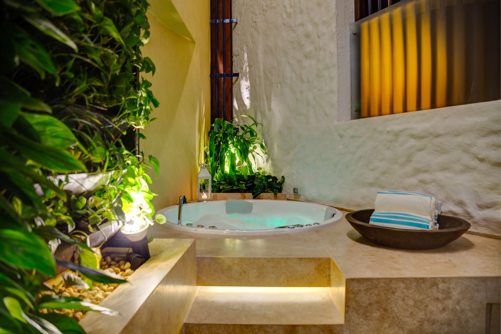 Hot tub at Sofitel Legend Santa Clara in Cartagena, Colombia