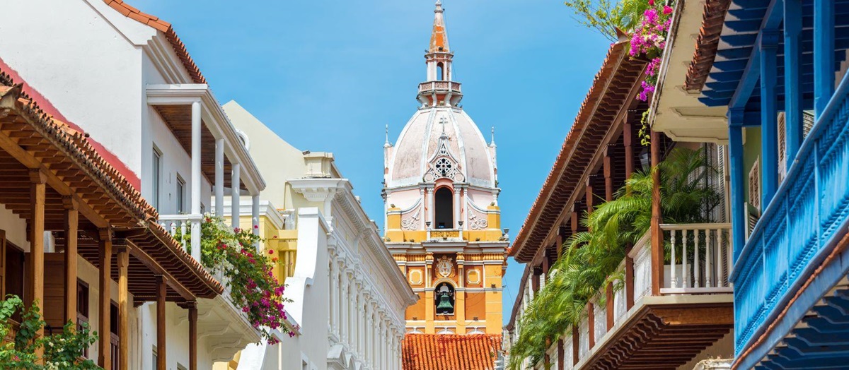Street in Cartagena