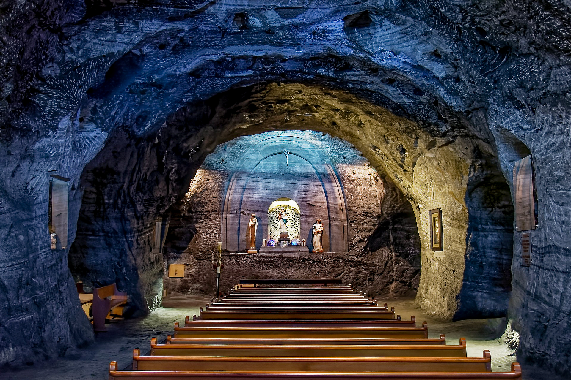 Zipaquira Salt Cathedral in Colombia
