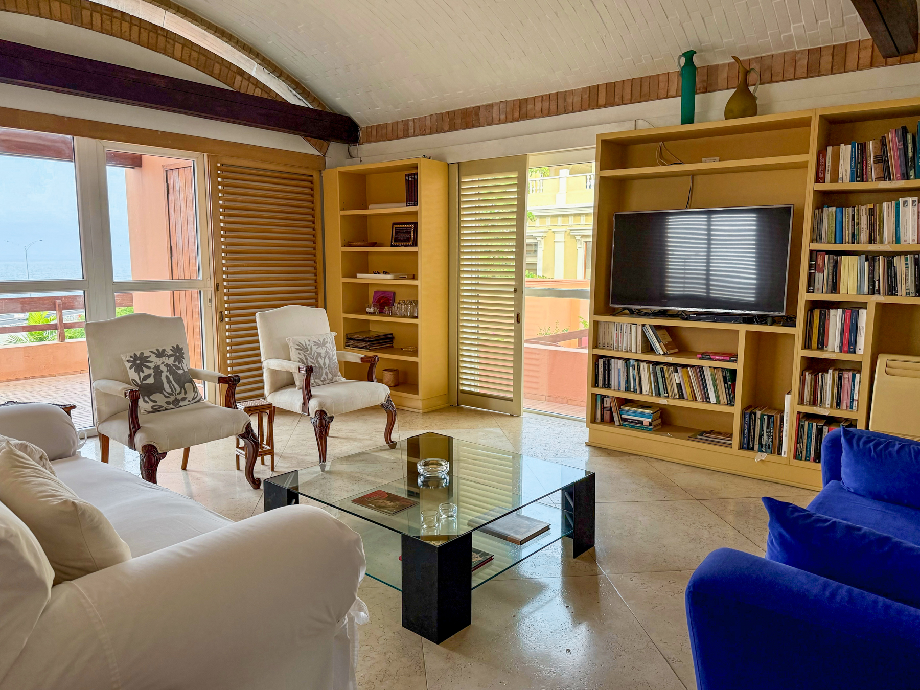 Interior of Gabo's house in Cartagena