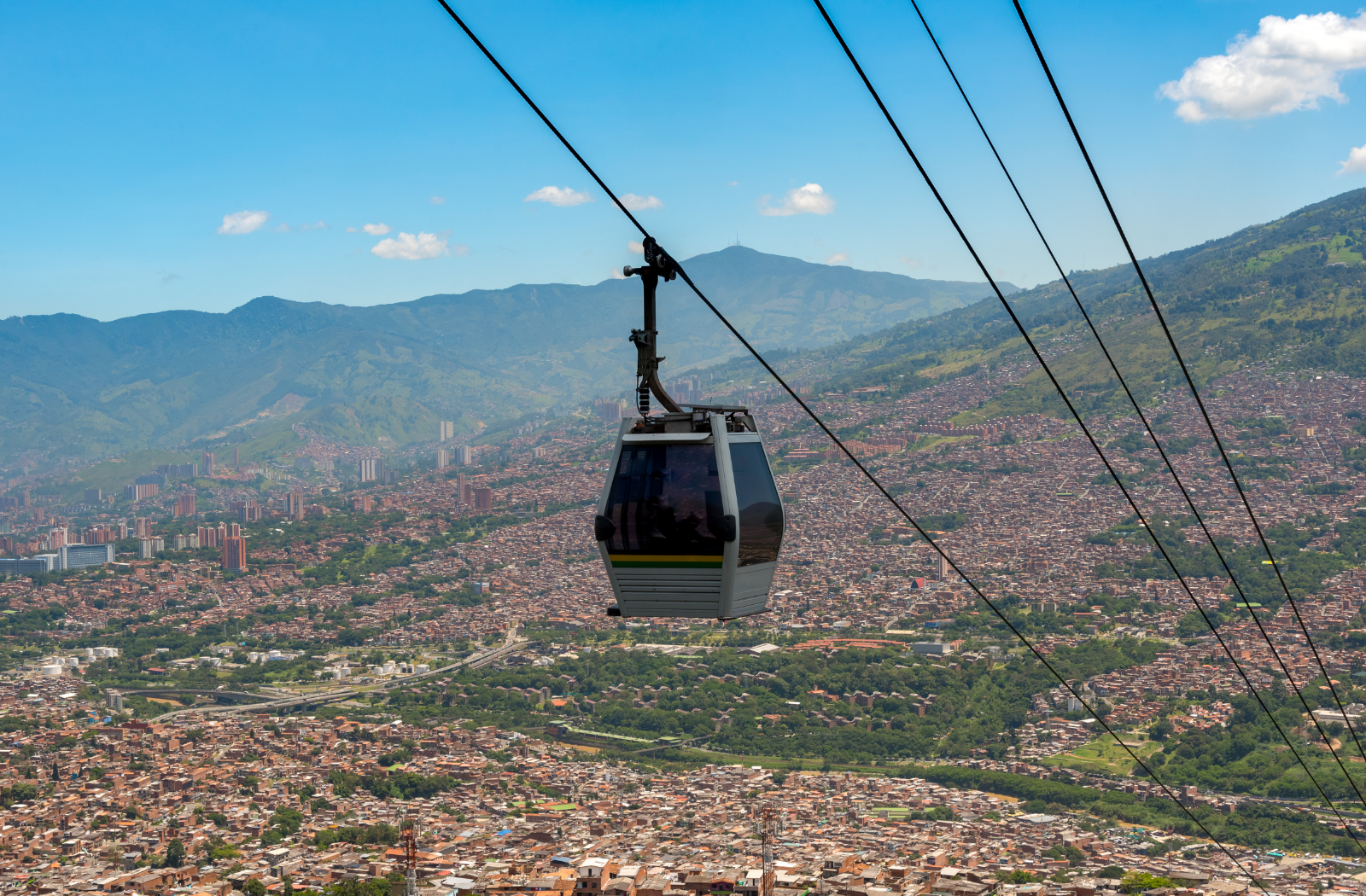 The Cabelway in Medellin, Colombia