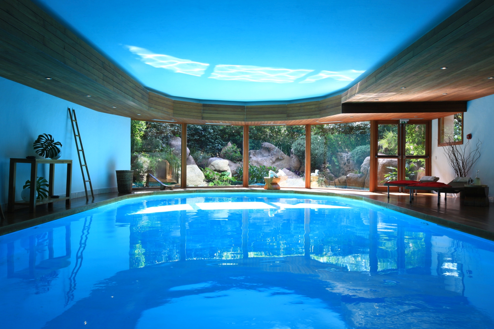 Spa at Grand Hotel de Cala Rossa in Corsica France