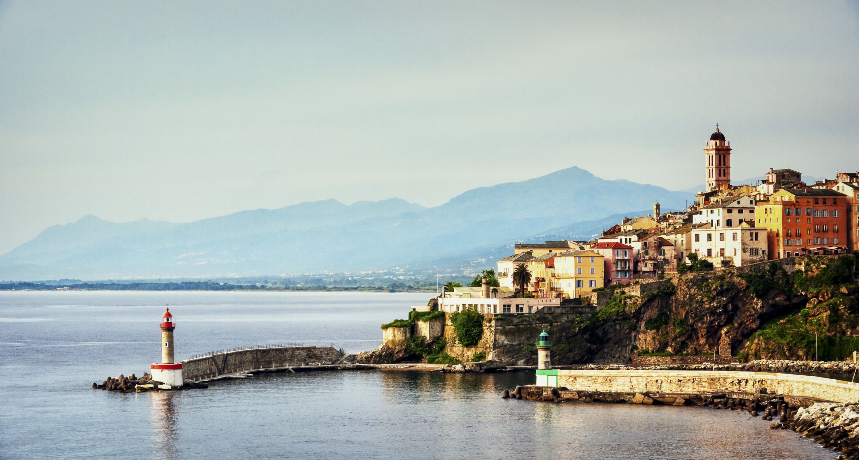 A port in Corsica, France