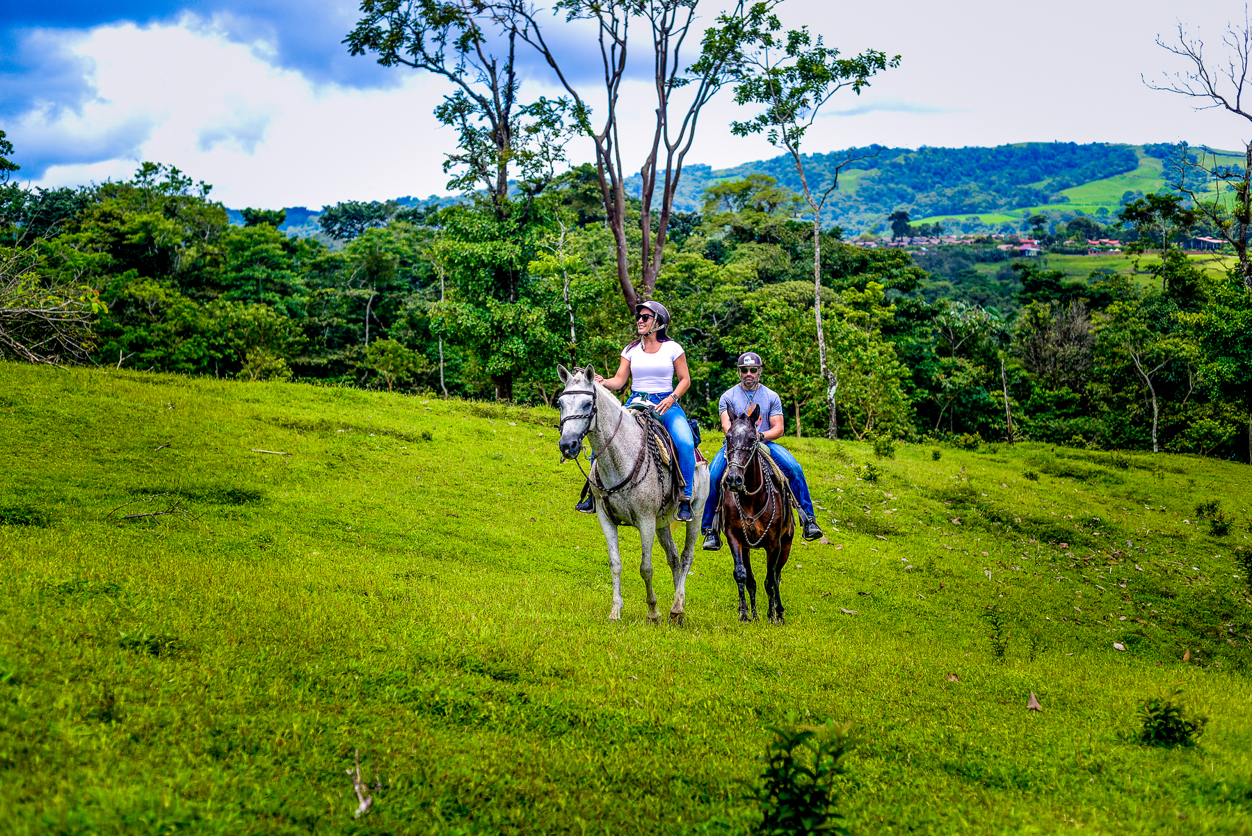Riding the EL SIlencio Reserve from Amor Arenal in Costa Rica