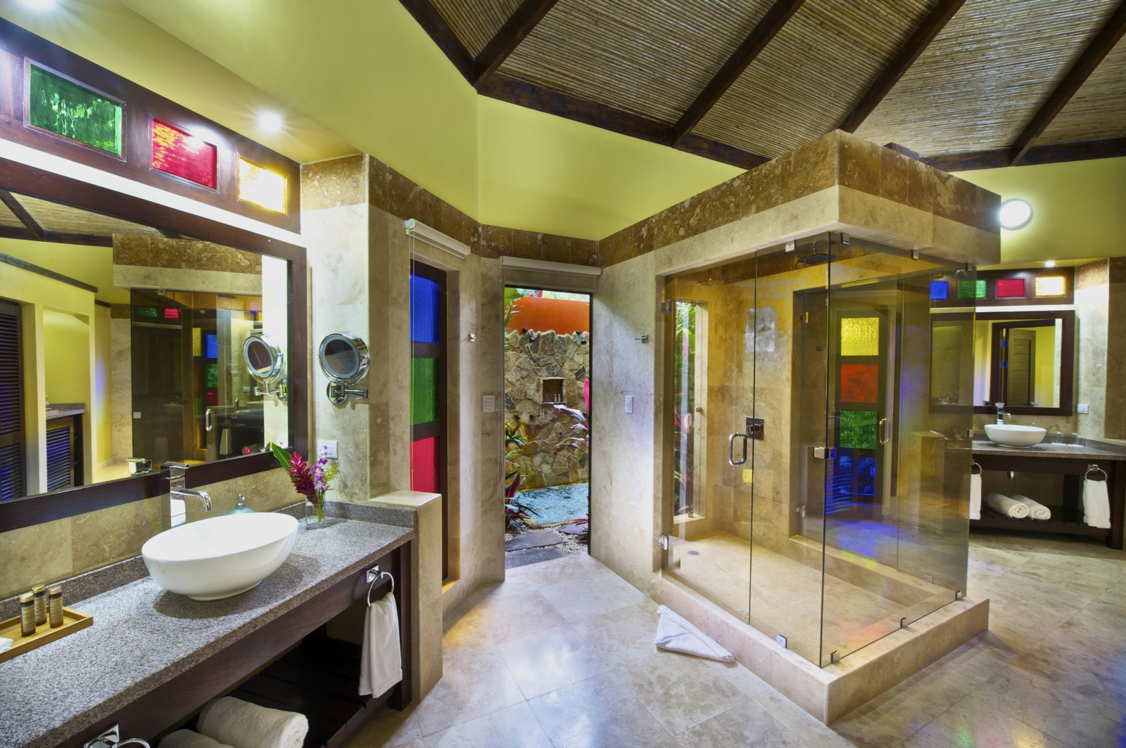 Bathroom at Arenal Nayara and Gardens Resort in Costa Rica