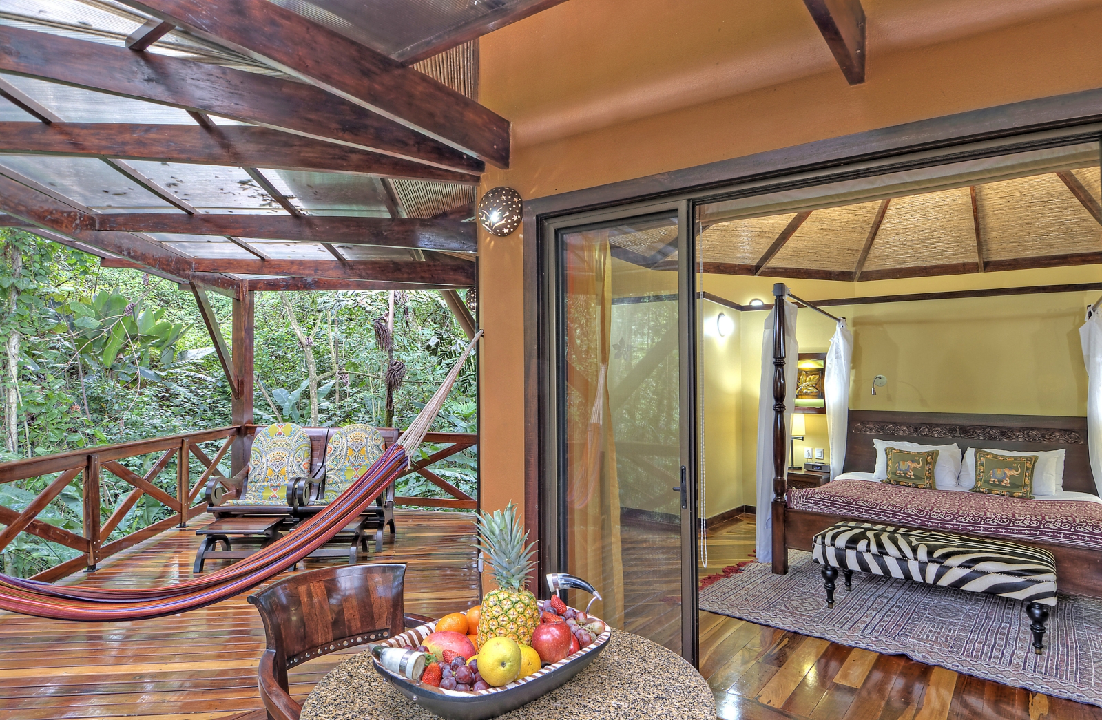 Bedroom at Arenal Nayara and Gardens Resort in Costa Rica