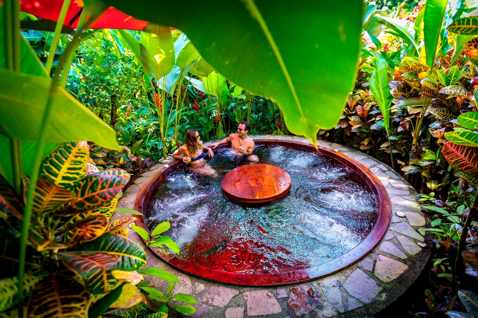 Jacuzzi at Arenal Nayara Gardens Costa Rica