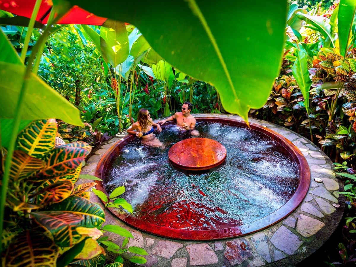 Jacuzzi at Arenal Nayara Gardens Costa Rica