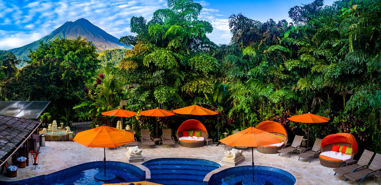 Swimming pool at Arenal Nayara Gardens Costa Rica