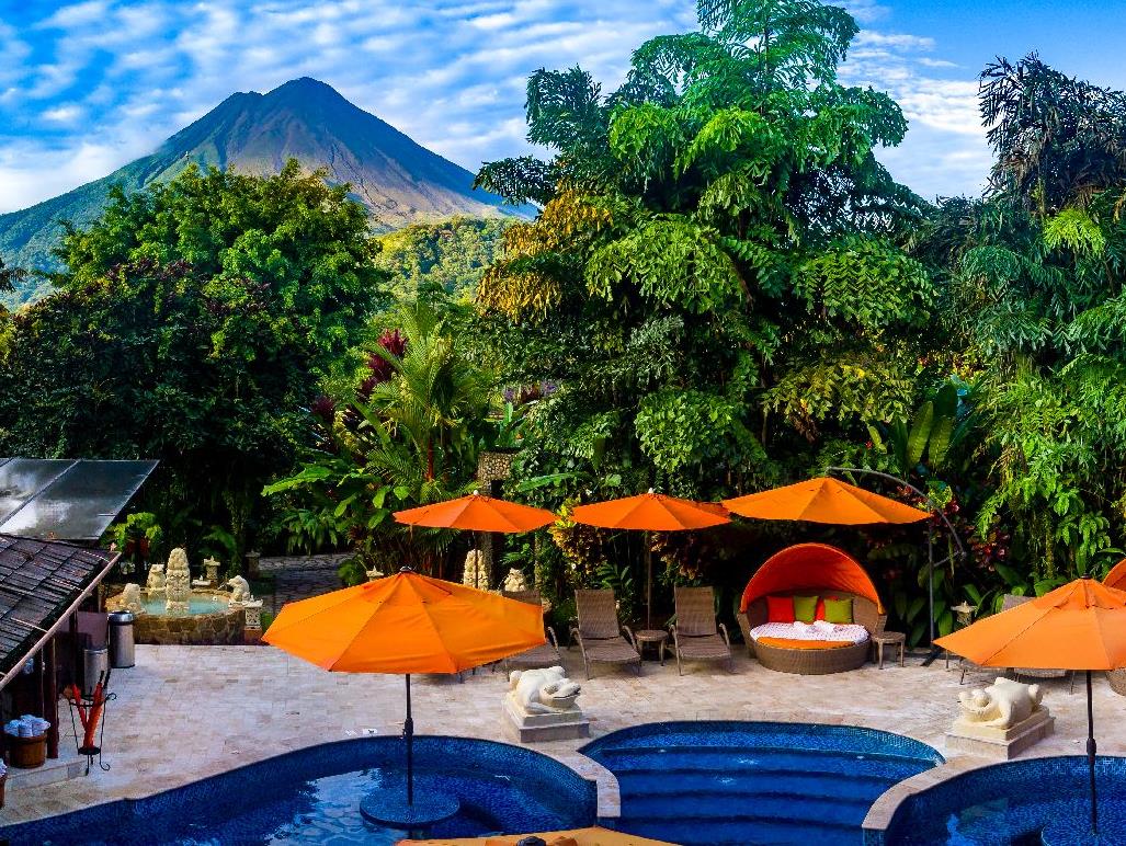 Swimming pool at Arenal Nayara Gardens Costa Rica