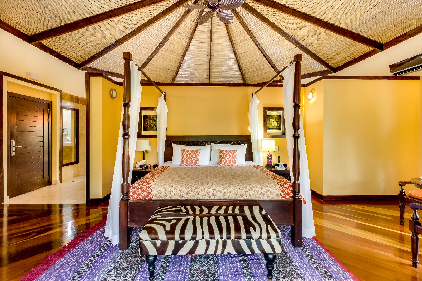Interiors of a villa at the Arenal Nayara Gardens Costa Rica
