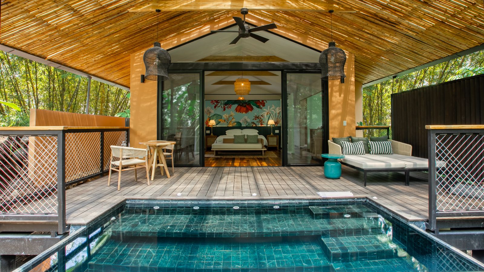 A Pool Casita at Nayara Gardens resort in Arenal Costa Rica