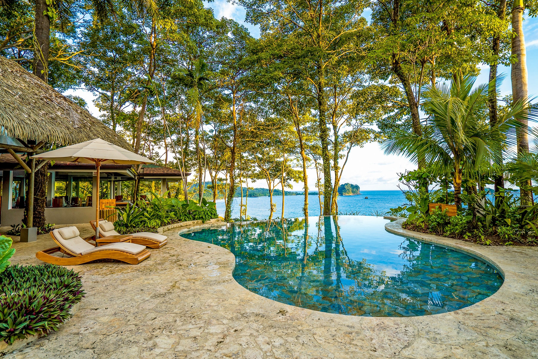 Swimming pool at Arenas del Mar in Costa Rica