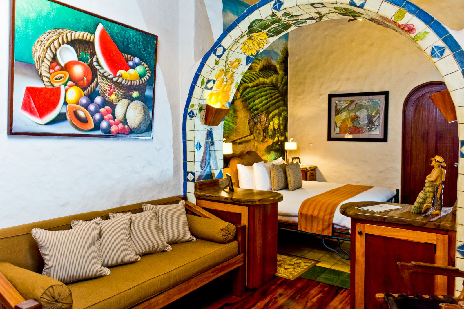 La Carreta guest suite at Finca Rosa Blanca in Costa Rica