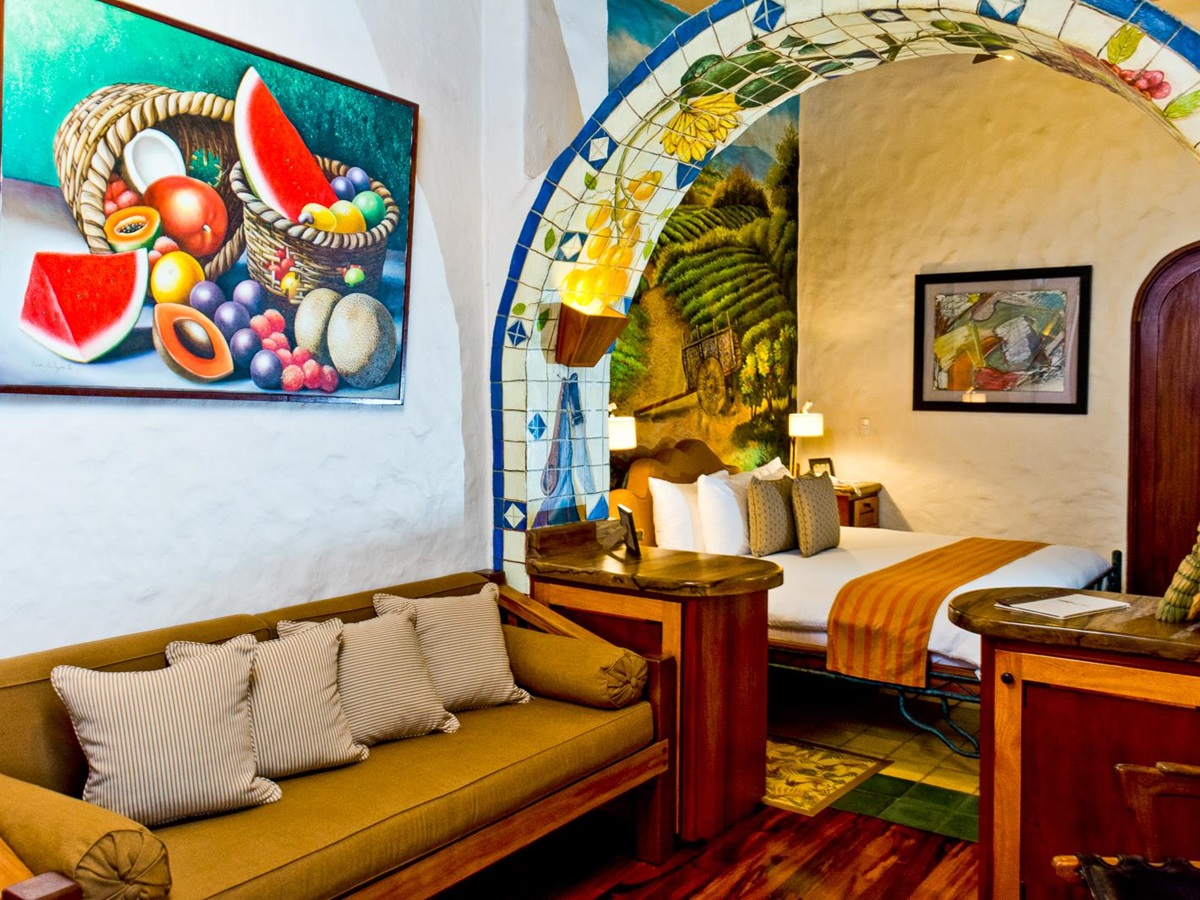 La Carreta guest suite at Finca Rosa Blanca in Costa Rica