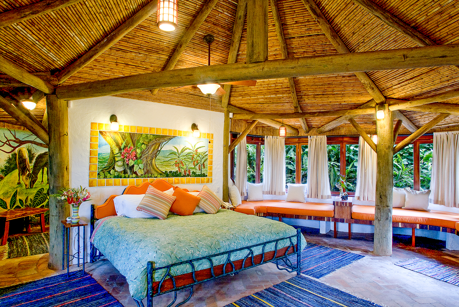 Ranchito master suite at Finca Rosa Blanca in Costa Rica