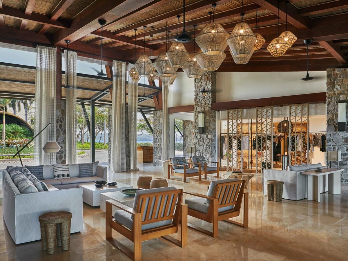 Lobby at Four Seasons Costa Rica on the Papagayo Peninsula