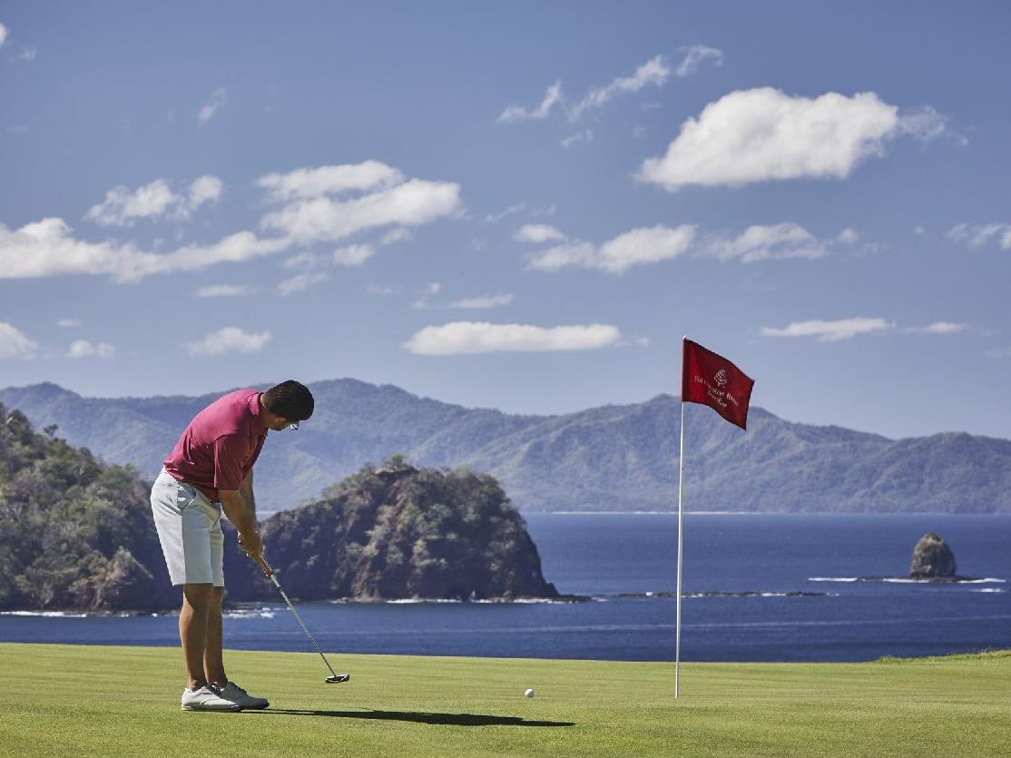 Golf course near the Four Seasons Costa Rica