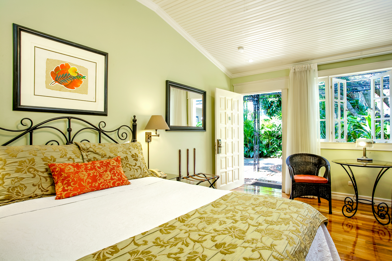 Superior Suite bedroom at Hotel Grano de Oro in San Jose