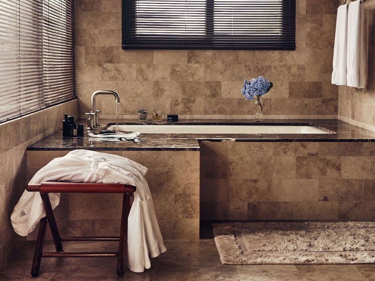 Bathroom of a Casita at Hacienda Alta Gracia Costa Rica