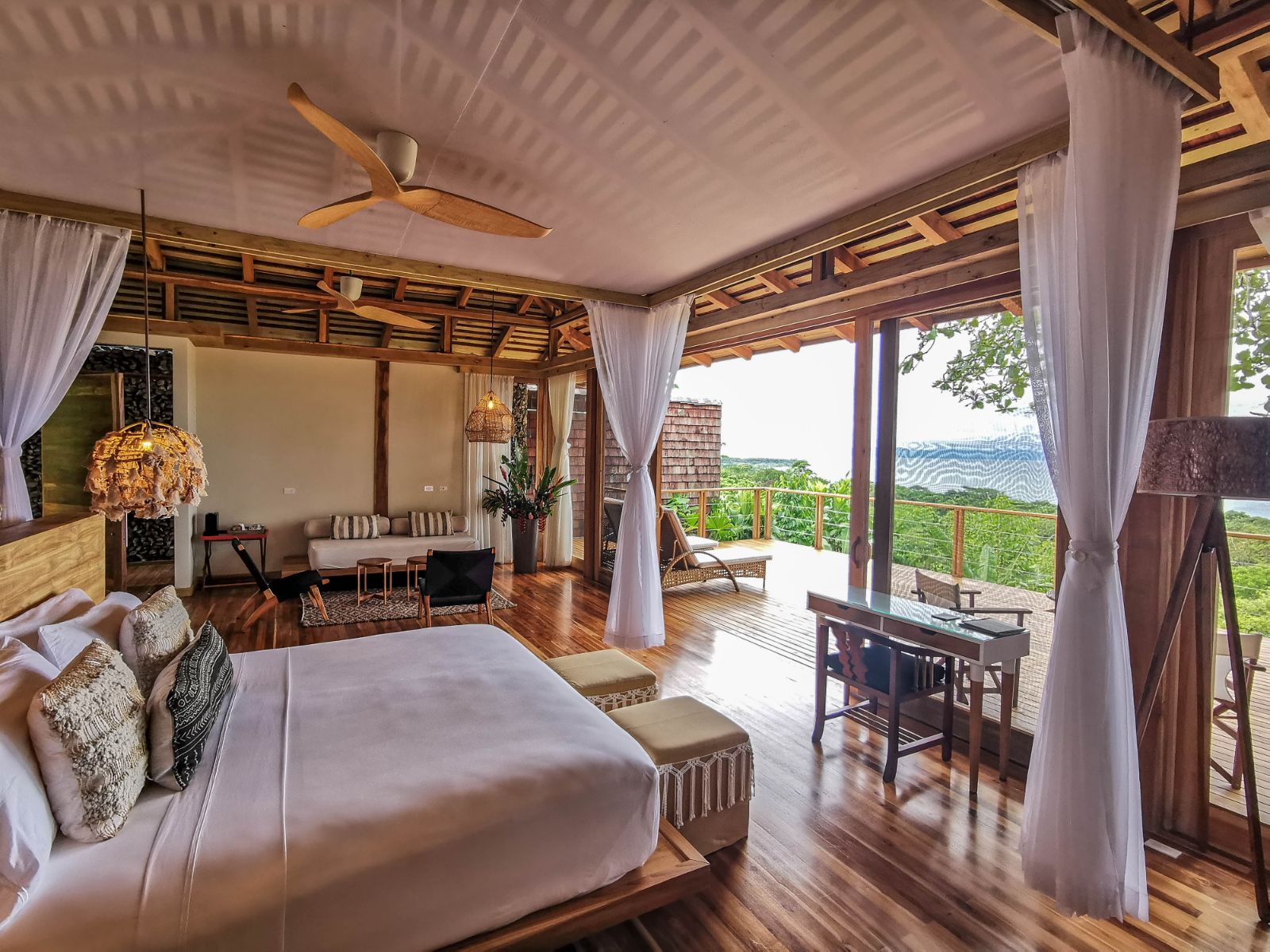 Villa suite at Lapa Rios resort in Costa Rica