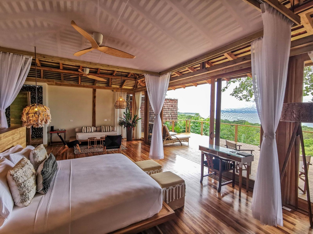 Villa suite at Lapa Rios resort in Costa Rica