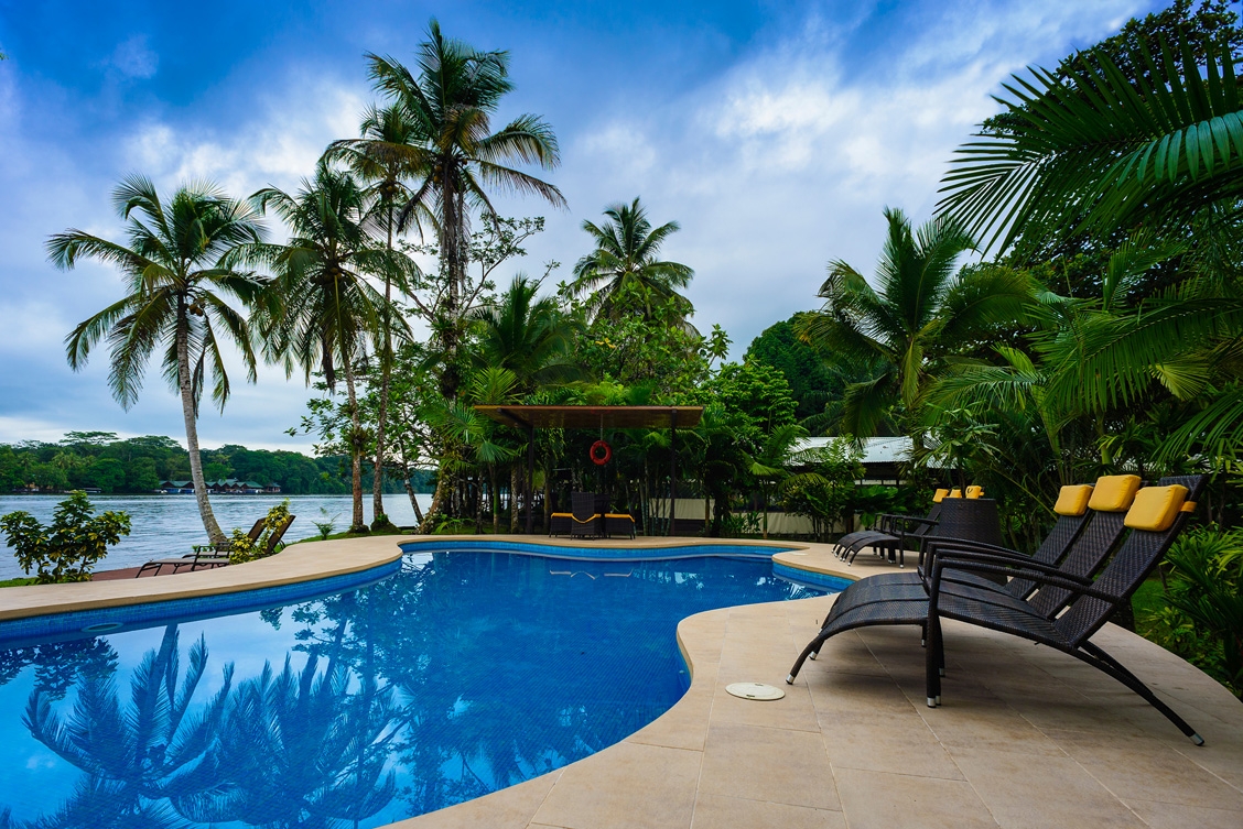 Pool at Manatus Lodge in Costa Rica