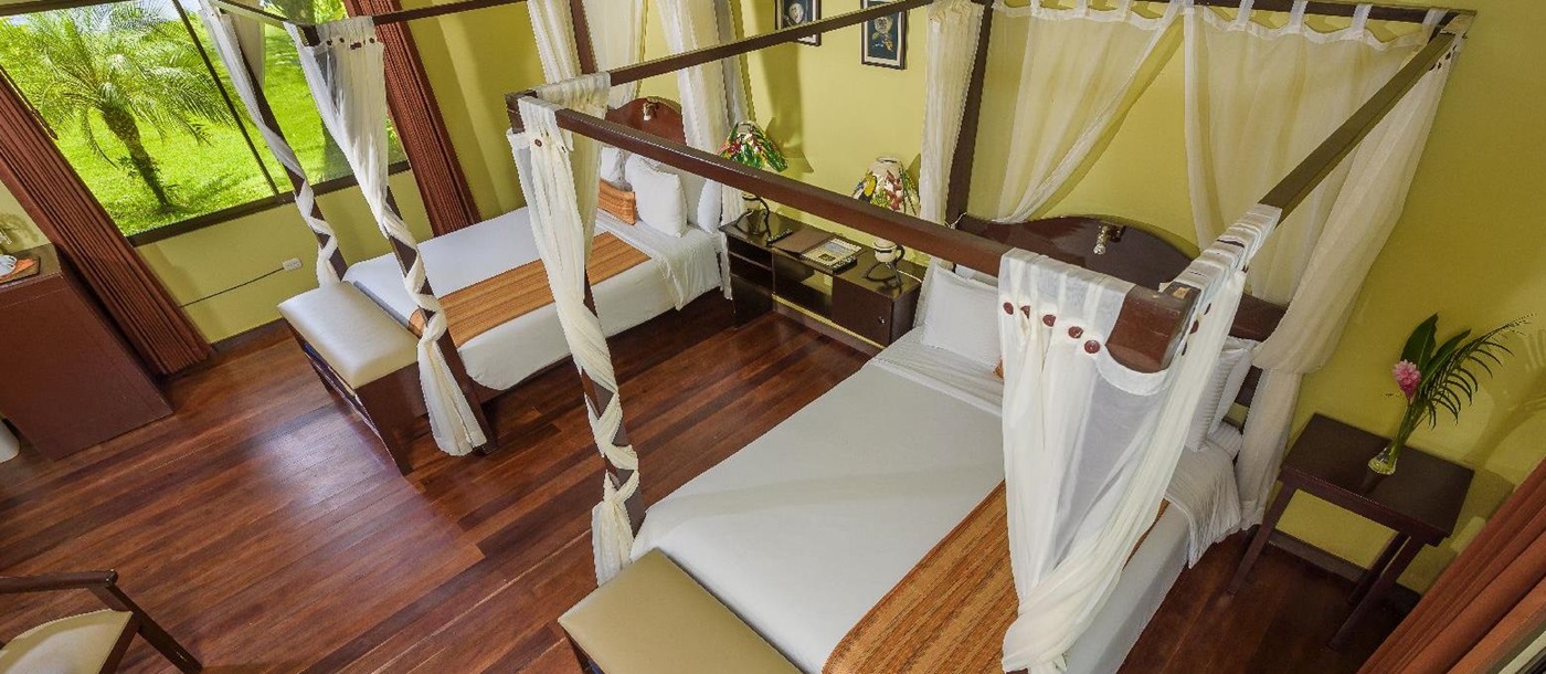 Guest room at Manatus Lodge Tortuguero Costa Rica