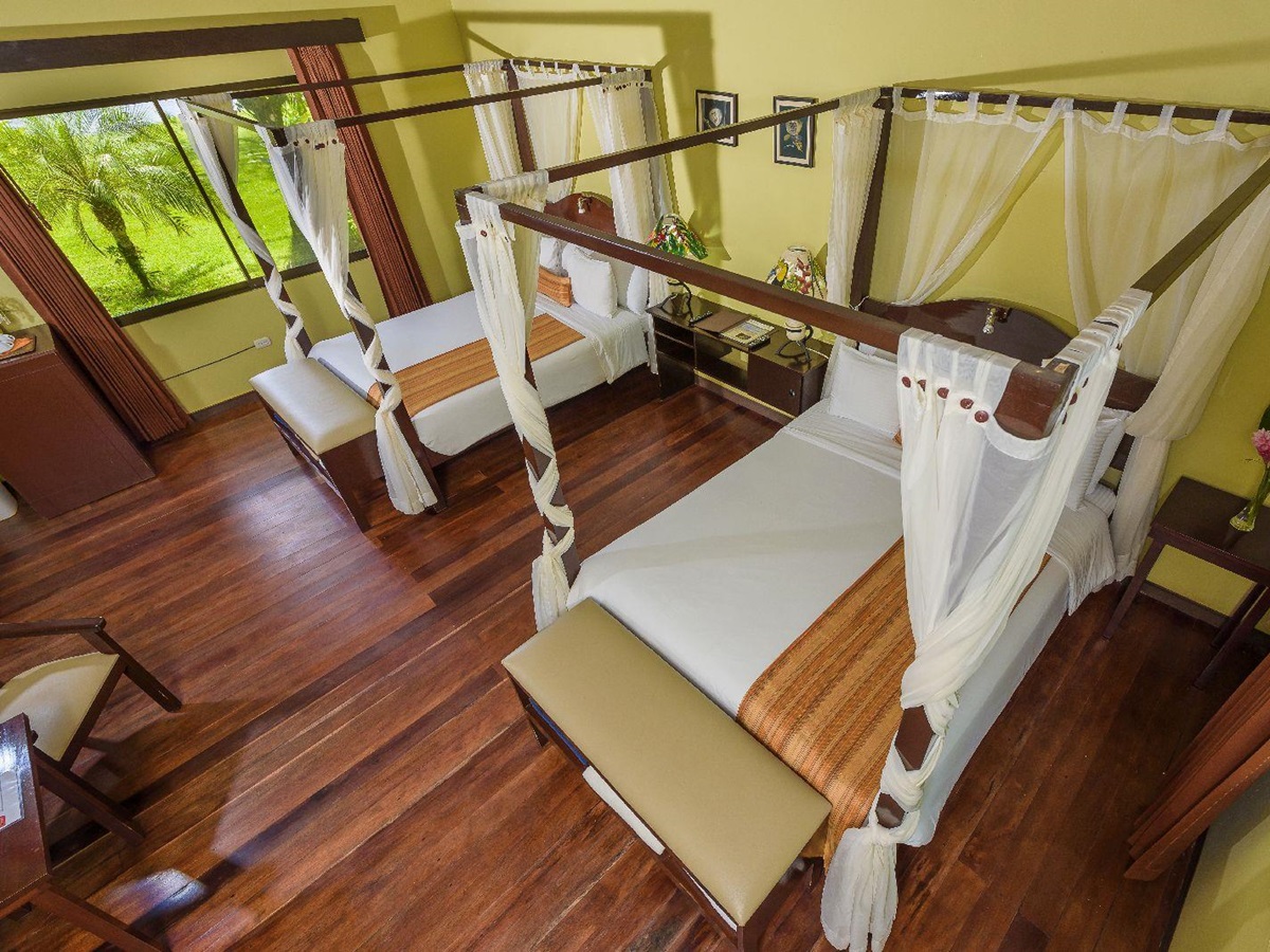 Guest room at Manatus Lodge Tortuguero Costa Rica