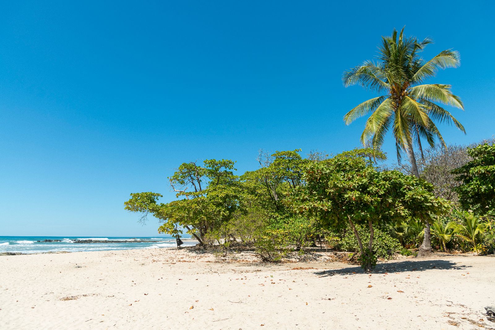 Pristine beach near Nantipa resort Santa Teresa Costa Rica
