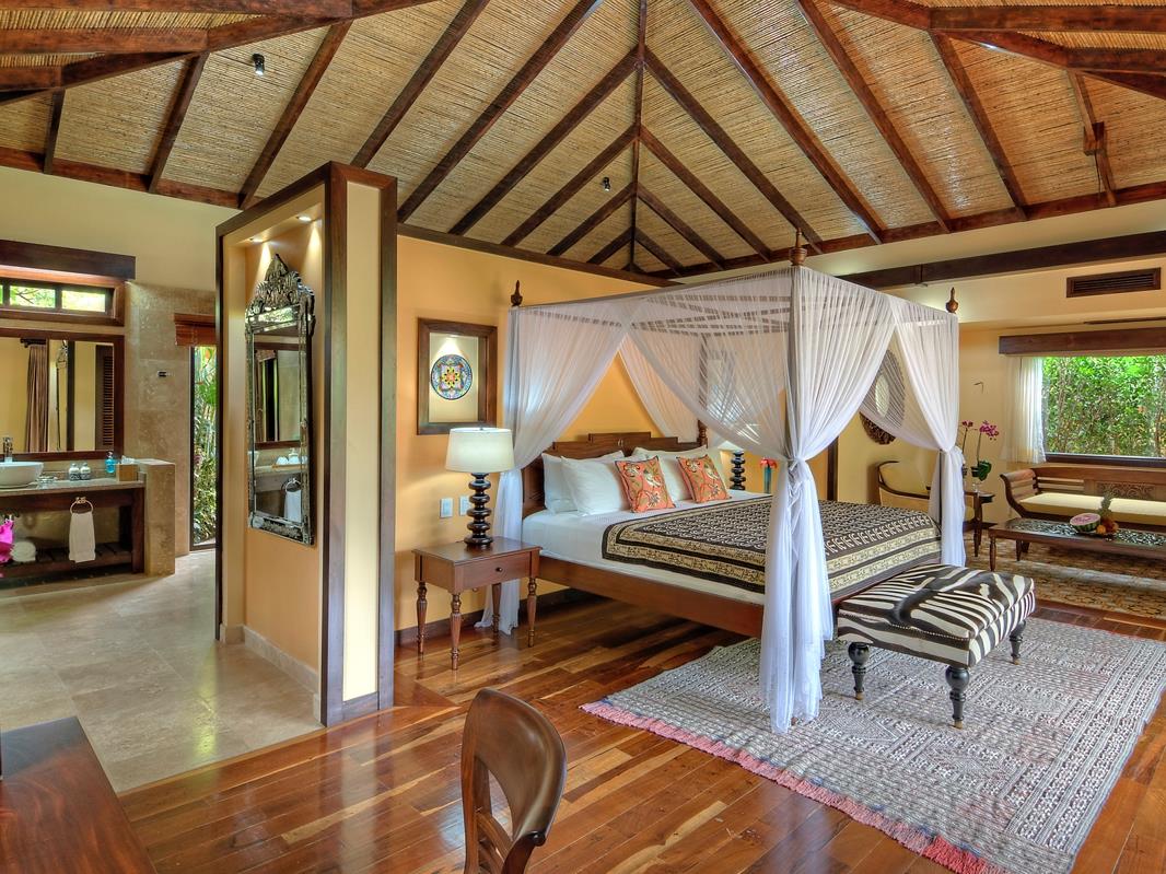 Bedroom at Nayara Springs in Costa Rica